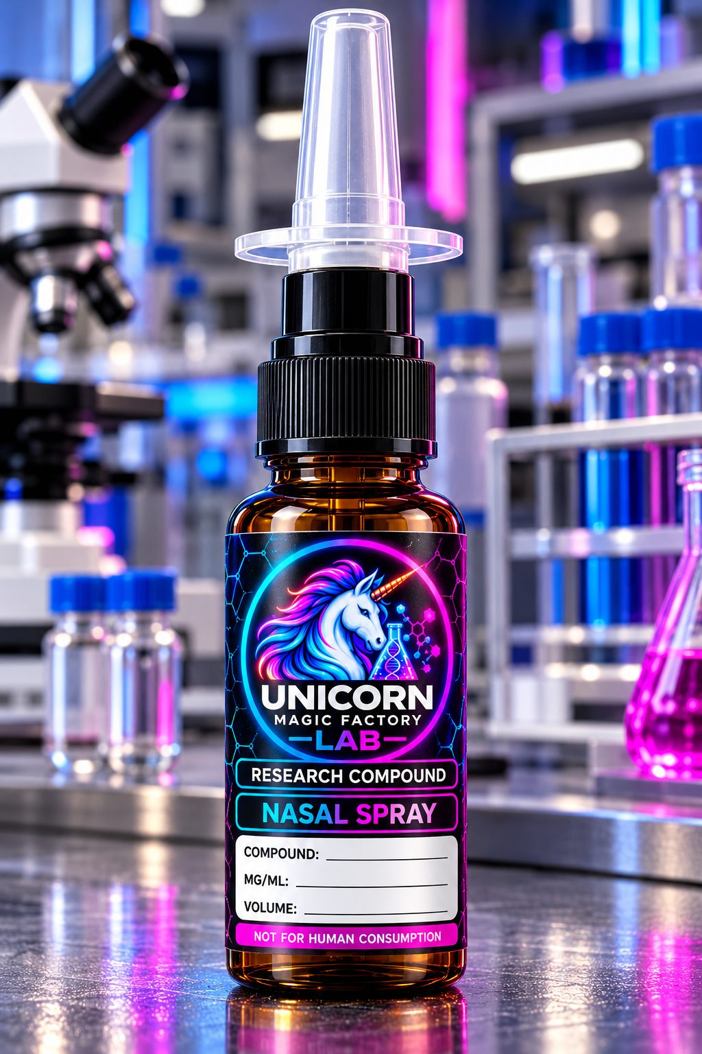Peptide nasal sprays